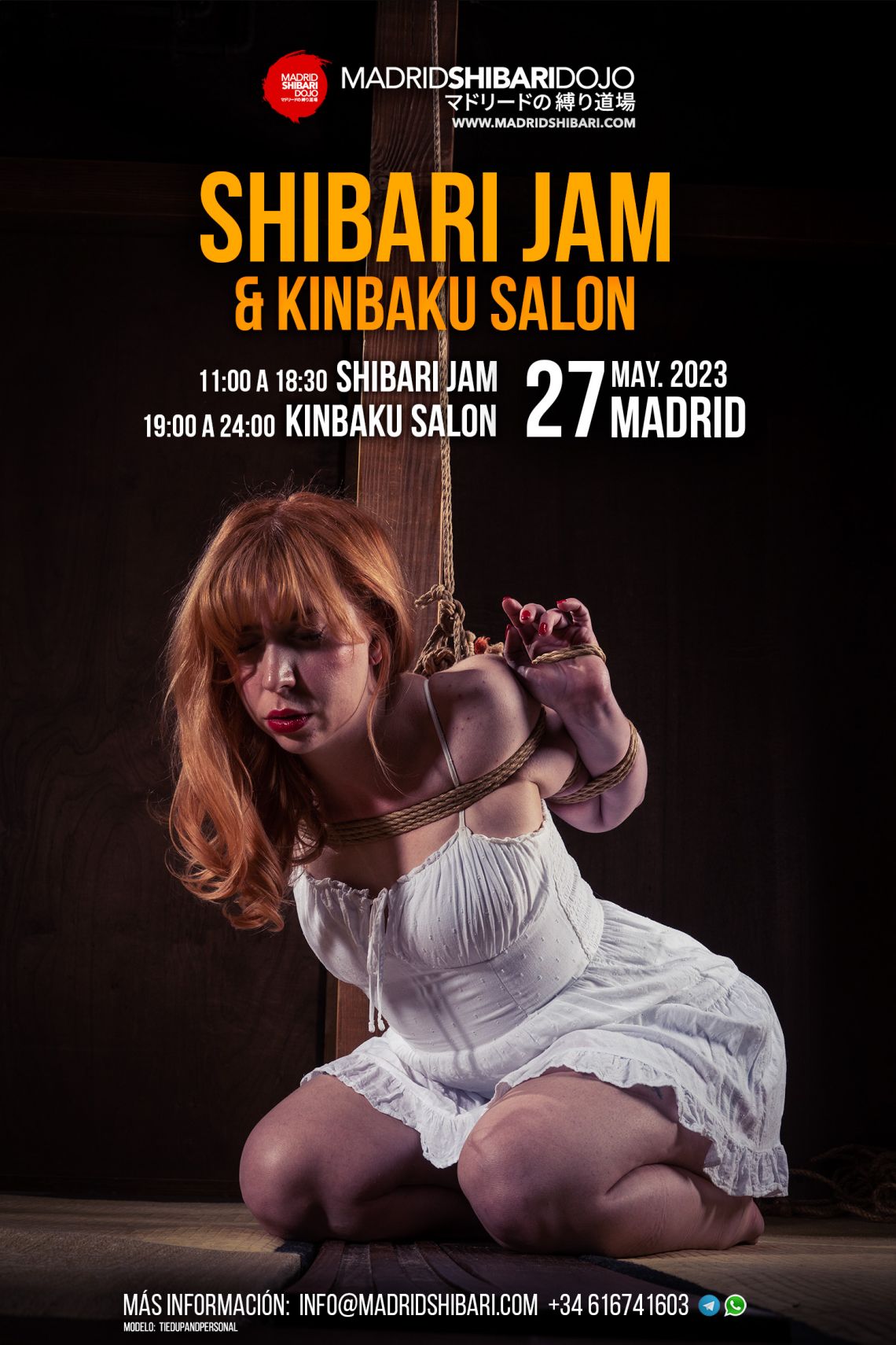 Shibari Jam + Kinbaku Salon. Madrid